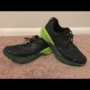 Used Hoka one one running shoes men size 11.5